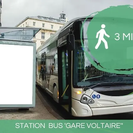 La Halte Troyenne - Gare - Parking - Confort & Cosy - Rent Immo *